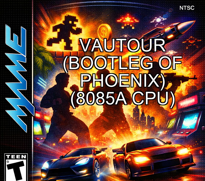 Vautour (bootleg of Phoenix) (8085A CPU)